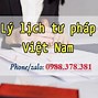 Phiếu Lý Lịch Tư Pháp Để Đi Nước Ngoài